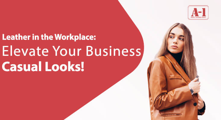 Leather Products in Workplace: Bags, Boots, Belt, Jackets